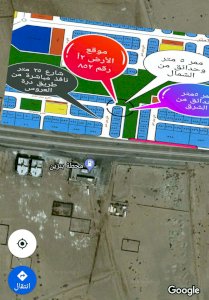 للبيع قطعه ارض علي طريق درة العروس