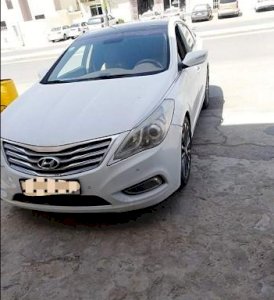 هونداي ازيرا 2013 ابيض فل كامل بصمه