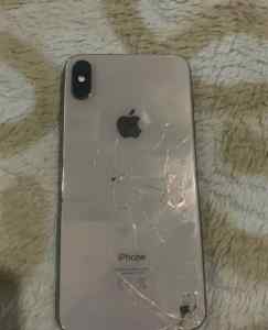 للبيع iphoneايفون اكس ماكس ذهبي 256 جيجا