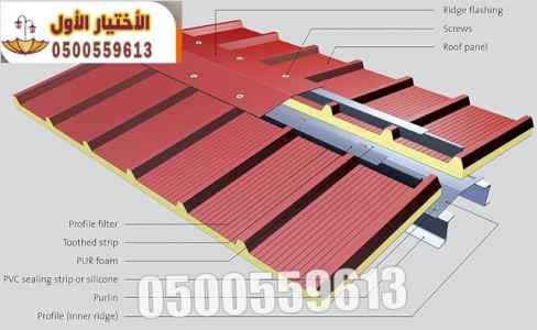 تركيب وتوريد ساندوتش بانل بكافه انحاء المملكة